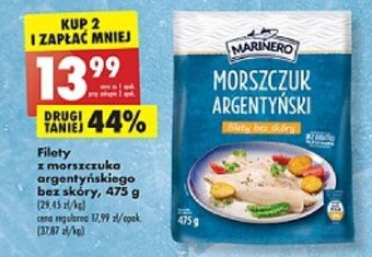 Biedronka Filety z morszczuka argentyńskiego bez skóry, 475 g oferta