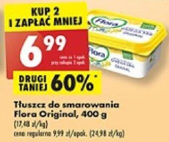 Biedronka Tłuszcz do smarowania Flora Original, 400 g oferta