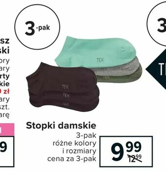 Carrefour Stopki damskie oferta