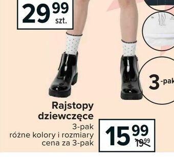 Carrefour Rajstopy dziewczęce oferta