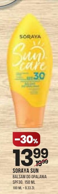 Drogerie Natura Soraya sun oferta