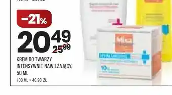 Drogerie Natura Krem do twarzy intensywnie nawilżający 50 ml oferta