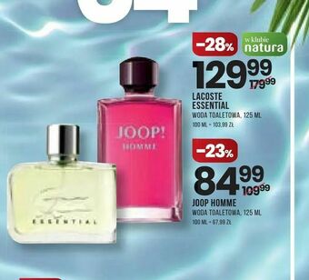 Drogerie Natura Joop homme oferta