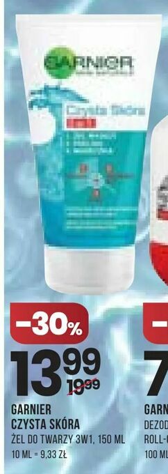 Drogerie Natura Garnier czysta skóra oferta