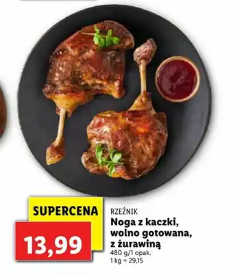 Lidl Noga z kaczki, wolno gotowana, z żurawiną oferta