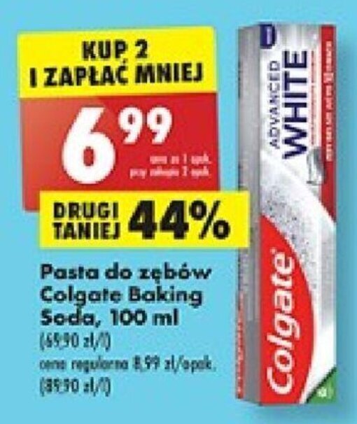 Biedronka Pasta do zębów Colgate Baking Soda, 100 ml oferta