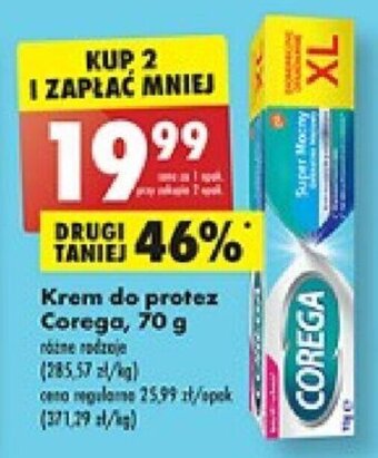 Biedronka Krem do protez COREGA 70g oferta