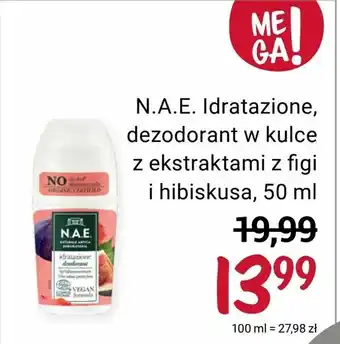 Rossmann N.A.E. Idratazione, dezodorant w kulce z ekstraktami z figi i hibiskusa oferta