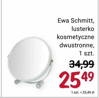 Rossmann Ewa Schmitt, lusterko kosmetyczne dwustronne oferta