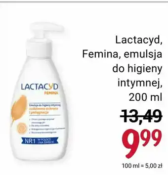 Rossmann Lactacyd, Femina, emulsja do higieny intymnej oferta