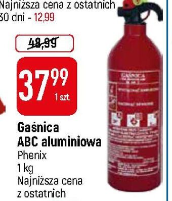 E.Leclerc Gaśnica aluminiowa abc phenix oferta