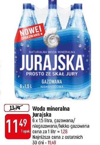 E.Leclerc Woda niegazowana jurajska oferta