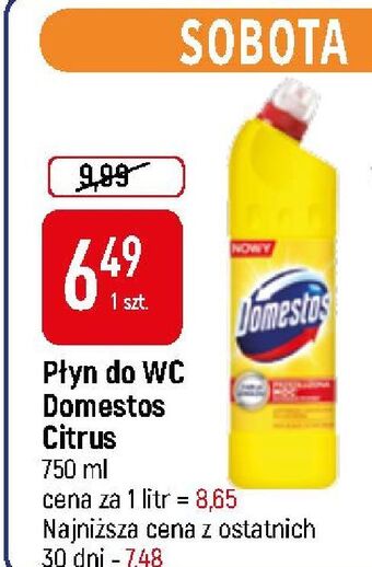 E.Leclerc Płyn do wc citrus domestos oferta