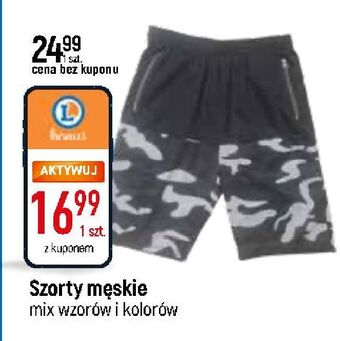 E.Leclerc Szorty męskie oferta