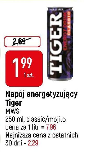 E.Leclerc Napój mojito tiger energy drink oferta