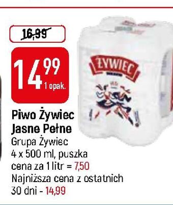 E.Leclerc Piwo żywiec jasne pełne oferta