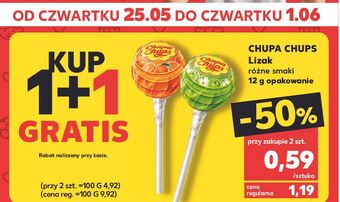 Kaufland Lizak orange chupa chups fruit oferta