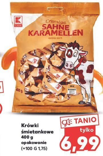 Kaufland Krówki śmietankowe k-classic oferta
