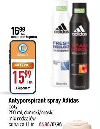 E.Leclerc Dezodorant adidas fresh enduranc oferta
