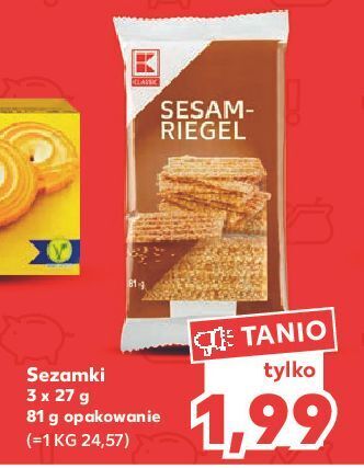 Kaufland Sezamki k-classic oferta