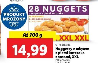 Lidl Nuggetsy + 4 sosy superdrob oferta