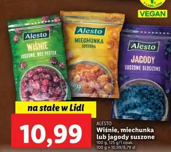 Lidl Jagody suszone alesto oferta