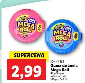 Lidl Guma balonowa mega roll johny bee oferta