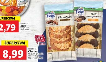 Lidl Ciastka florentynki alpen fest oferta