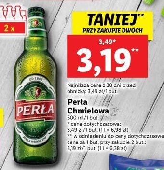 Lidl Piwo perła chmielowa oferta
