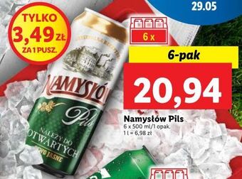 Lidl Piwo namysłów pils oferta