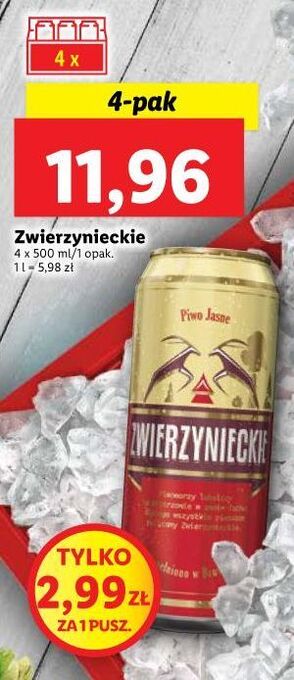 Lidl Piwo zwierzynieckie oferta