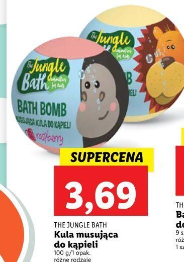 Lidl Kula do kąpieli mango the jungle bath oferta