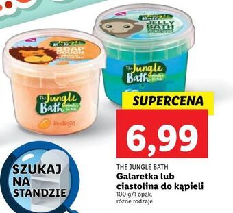Lidl Galaretka do kąpieli gruszka the jungle bath oferta