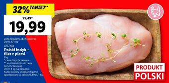 Lidl Filet z piersi indyka rzeźnik codzienna dostawa oferta