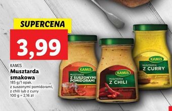Lidl Musztarda z suszonymi pomidorami kamis oferta