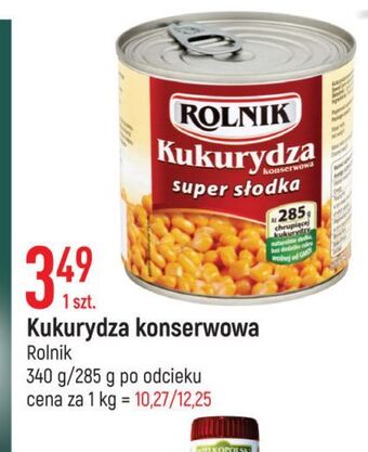 E.Leclerc Kukurydza konserwowa super słodka rolnik oferta