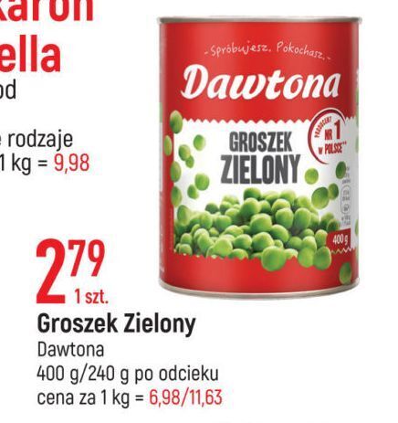 E.Leclerc Groszek zielony dawtona oferta