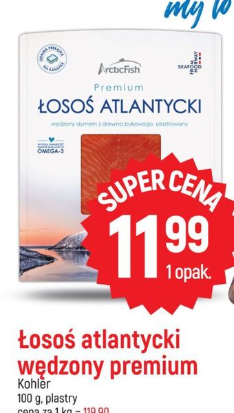 E.Leclerc Łosoś atlantycki premium arctic fish oferta