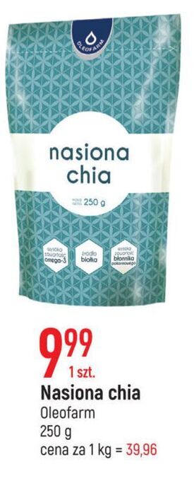 E.Leclerc Nasiona chia oleofarm oferta