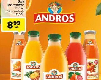 Carrefour Sok z pomarańczy andros oferta
