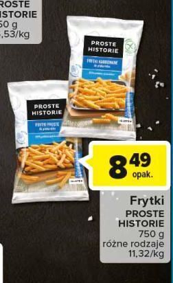 Carrefour Frytki karbowane iglotex proste historie oferta