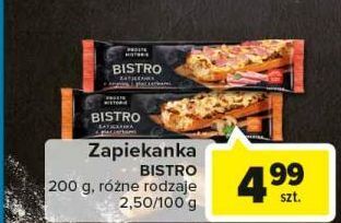 Carrefour Zapiekanka z pieczarkami iglotex proste historie bistro oferta