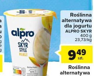 Carrefour Jogurt mango alpro skyr style oferta