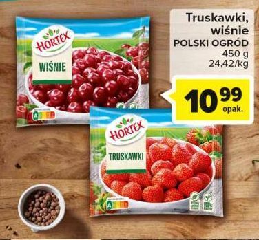 Carrefour Truskawki bez szypułek hortex oferta