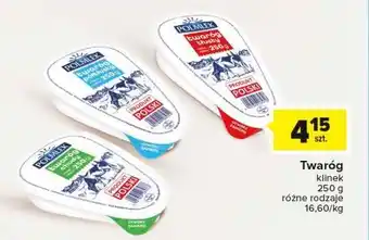 Carrefour Twaróg chudy polmlek oferta