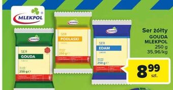 Carrefour Ser gouda - kawałek mlekpol oferta
