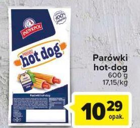 Carrefour Parówki hot dog indykpol oferta