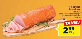 Carrefour Polędwica łososiowa pekpol oferta