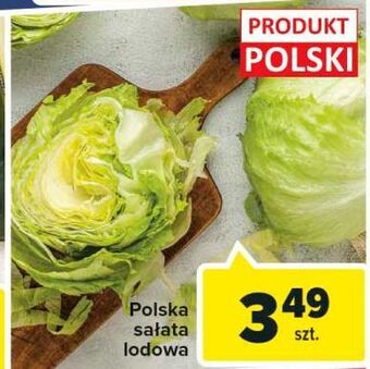 Carrefour Sałata lodowa oferta