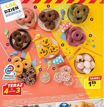 Carrefour Donut z cukrem oferta